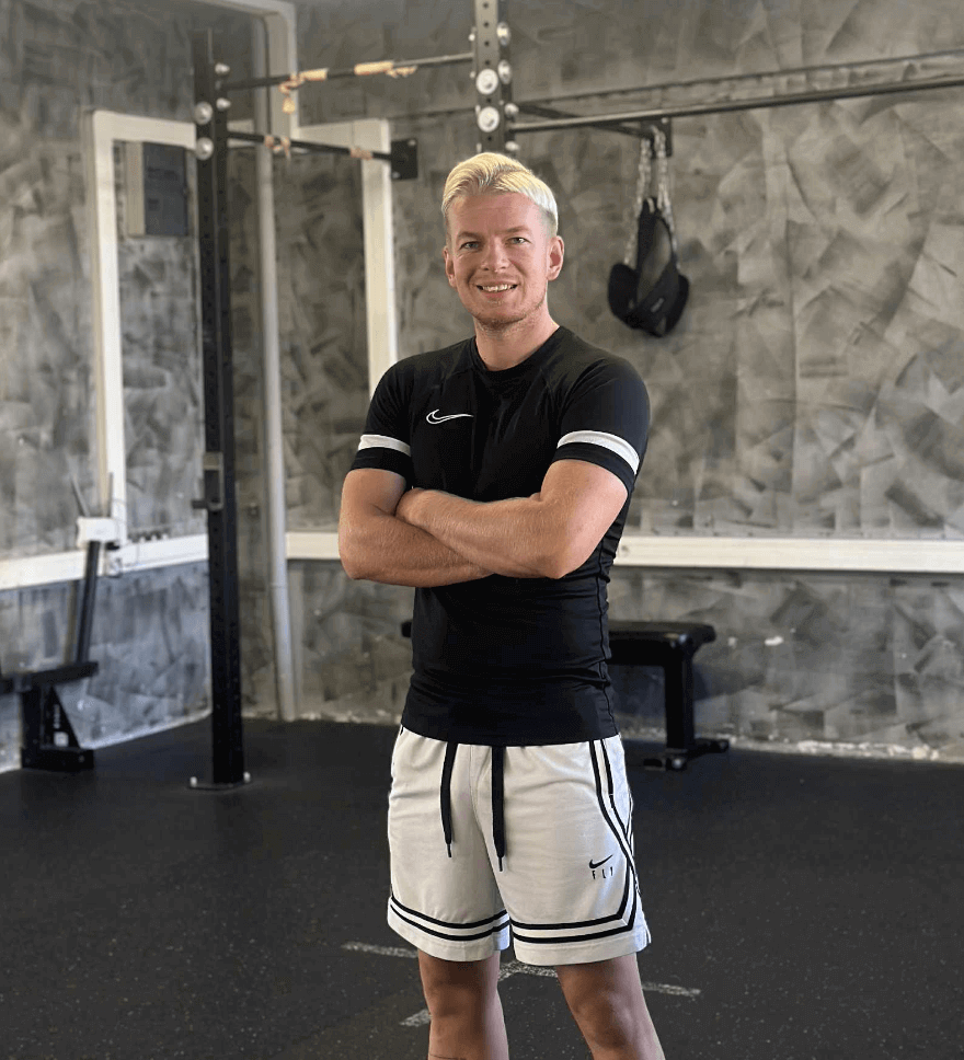 Varga Gergő gyógytestnevelő gyerekkel