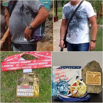 Zoli eredményei: 30 kiló fogyás és Budapest maraton