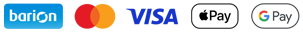Barion, Mastercard, Visa, Google Pay